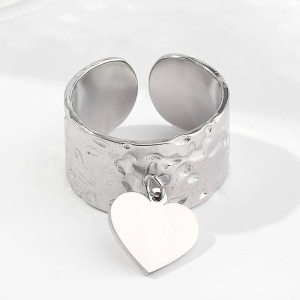 Bague breloque Mon Coeur