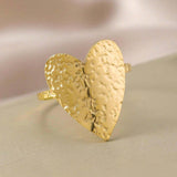 Bague Cœur full love