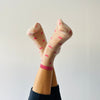 chaussettes fantaisie Louise motif petits cœurs