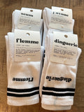 Chaussettes "flemme"