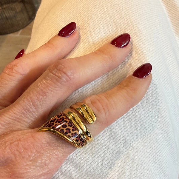 Bague Sandra Léopard