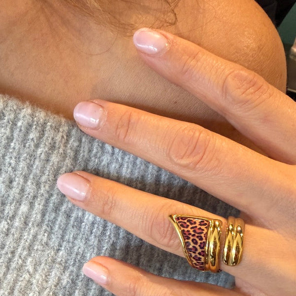 Bague Sandra Léopard