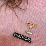 Pin's  #BADGIRL