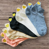 Manon - Lot de 5 paires coeur brodé fil doré