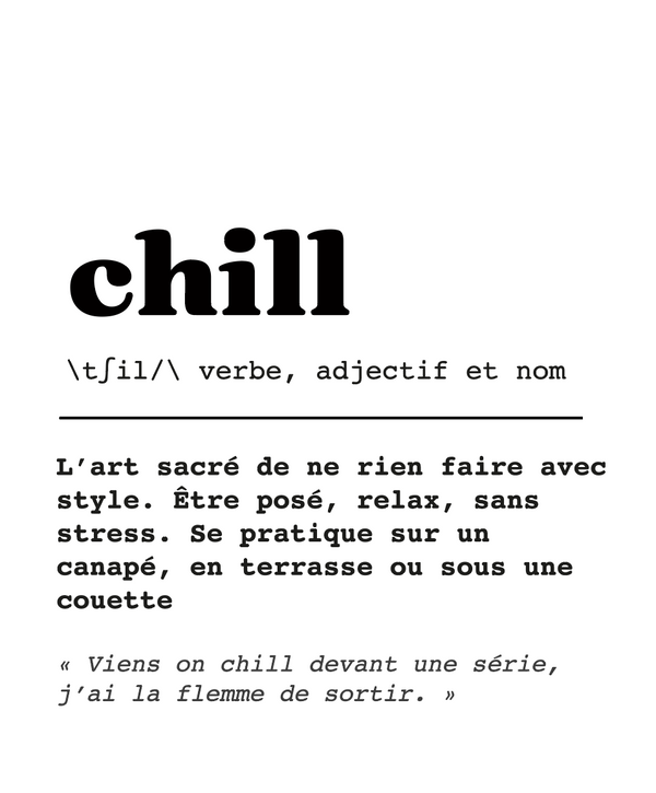Chaussettes "chill"
