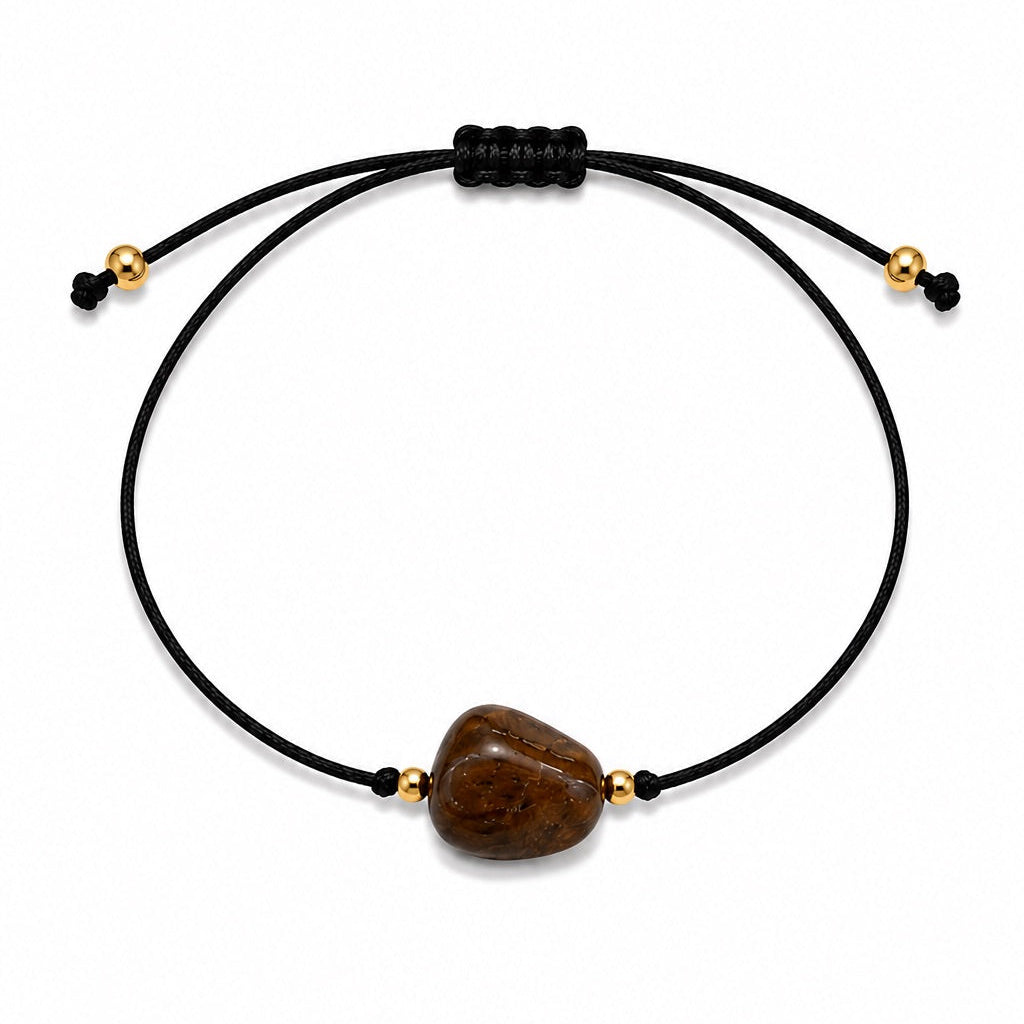 Bracelets pierres & cordon