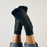 chaussette fantaisie à paillettes