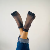chaussettes fantaisie paillettes sockette